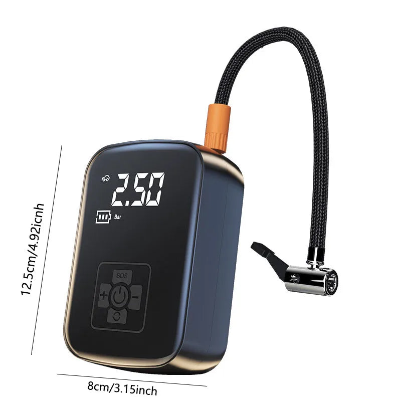 LEIBOO  Wired/Wireless Electric Air Pump Car Air Compressor Tire Inflator Pump for Motorcycle Bicycle Boat AUTO Tyre Balls