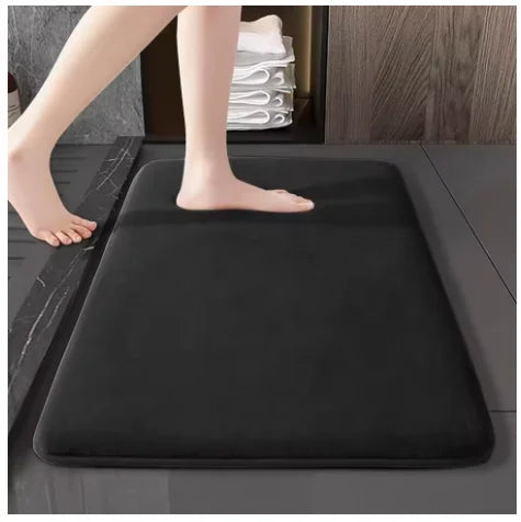 Absorbent Floor Mat Non Slip Bath Mat Anti Slip Coral Velvet Bathroom Floor Mat Door Mat Home Decoration