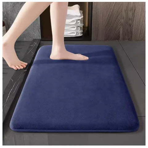 Absorbent Floor Mat Non Slip Bath Mat Anti Slip Coral Velvet Bathroom Floor Mat Door Mat Home Decoration