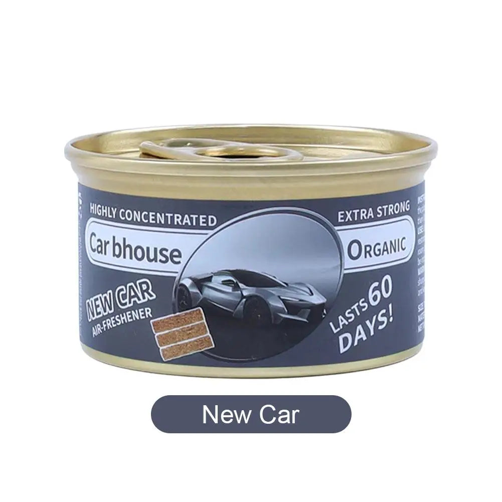Car Interior Air Freshener Decorative Accessories Natural Wood Block Canned Car Aromatherapy Multi-functional Fiber Deodorant
